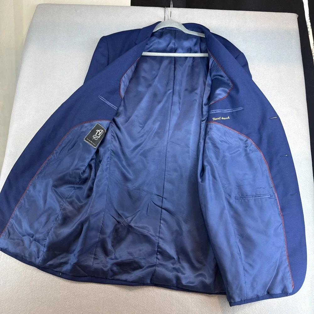 Trent Smock Sport's Coat Suit Jacket, Detroit Lions, Custom, Vintage